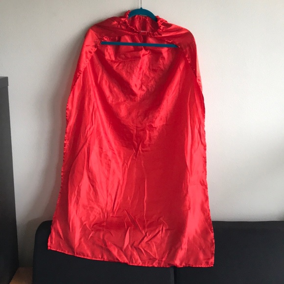 💝FREE when Purchased with another item💝🌈PRIDE SWAG🌈 Adult Red Cape - Picture 4 of 7